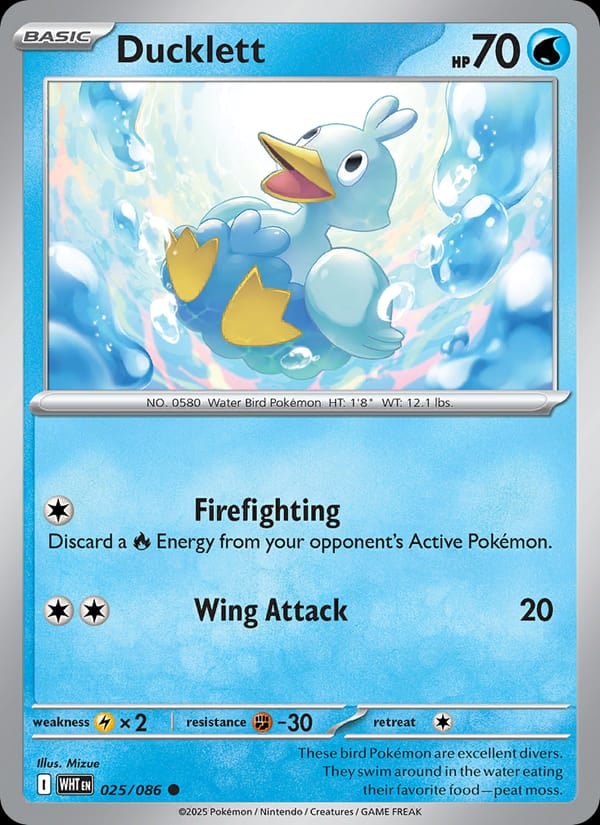 Ducklett (Poke Ball Pattern) – SV: White Flare (Pokemon)