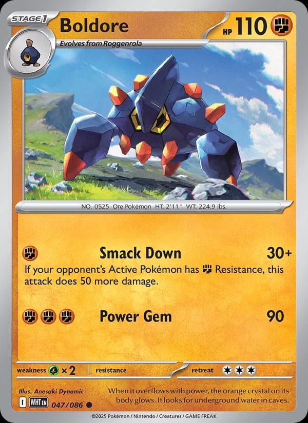 Boldore (Poke Ball Pattern) – SV: White Flare (Pokemon)
