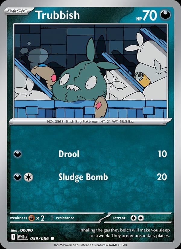 Trubbish (Poke Ball Pattern) – SV: White Flare (Pokemon)
