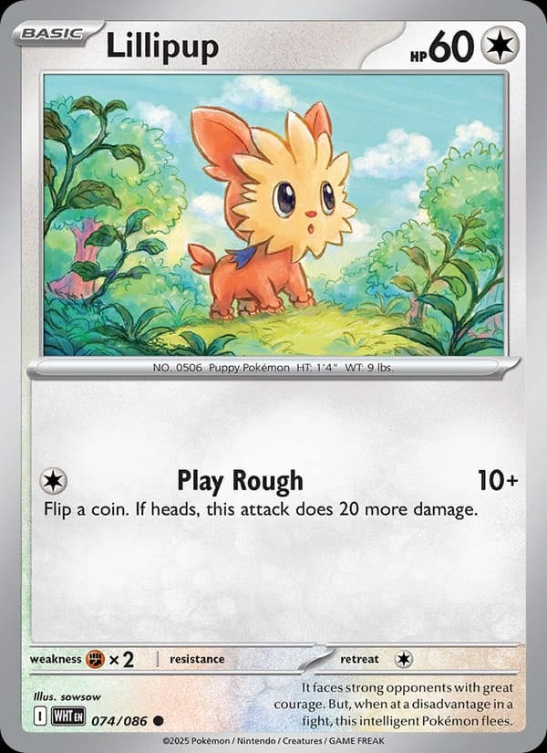 Lillipup (Poke Ball Pattern) – SV: White Flare (Pokemon)