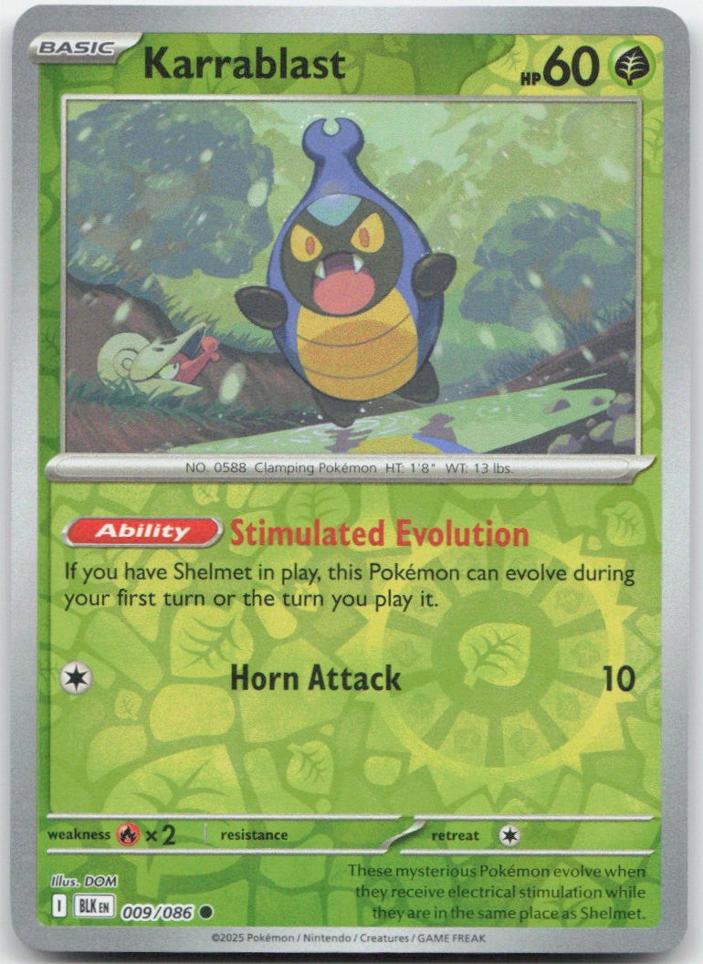Karrablast – SV: Black Bolt (Pokemon)