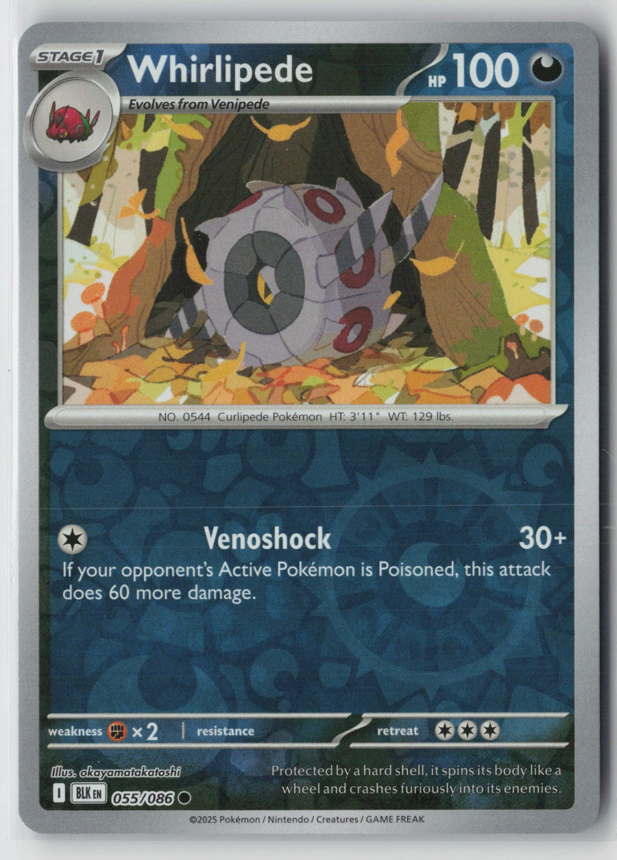 Whirlipede – SV: Black Bolt (Pokemon)