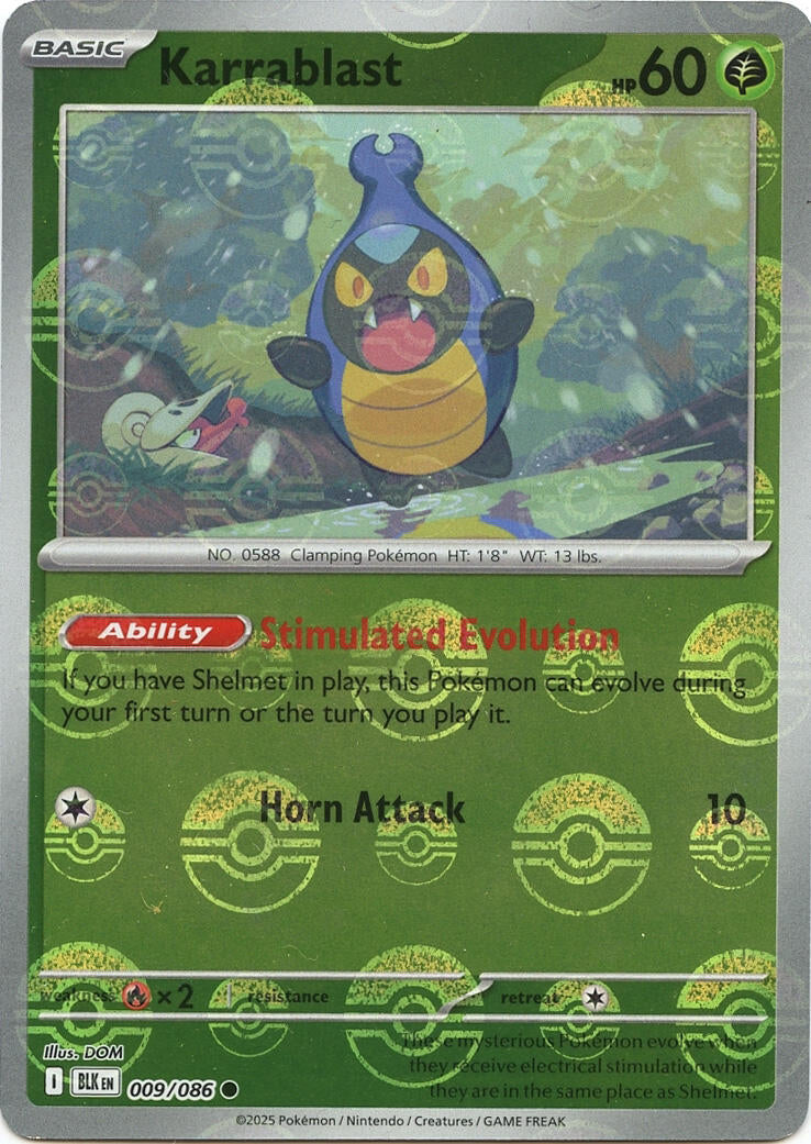 Karrablast (Poke Ball Pattern) – SV: Black Bolt (Pokemon)