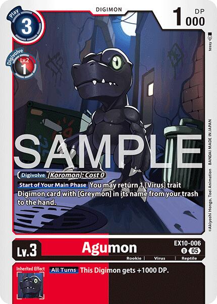 Agumon – Sinister Order (Digimon Card Game)