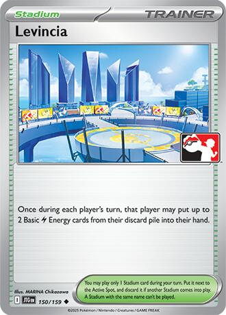 Levincia - 150/159 – Prize Pack Series Cards (Pokemon)