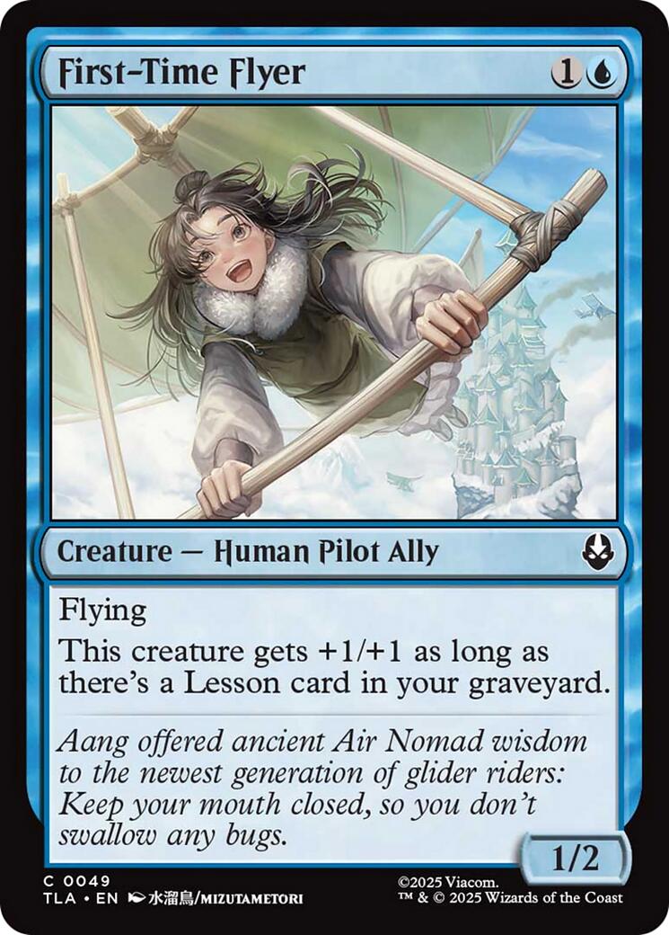 First-Time Flyer – Avatar: The Last Airbender (Magic: The Gathering)