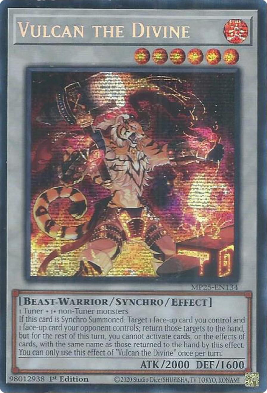 Vulcan the Divine – 2025 Mega-Pack (YuGiOh)