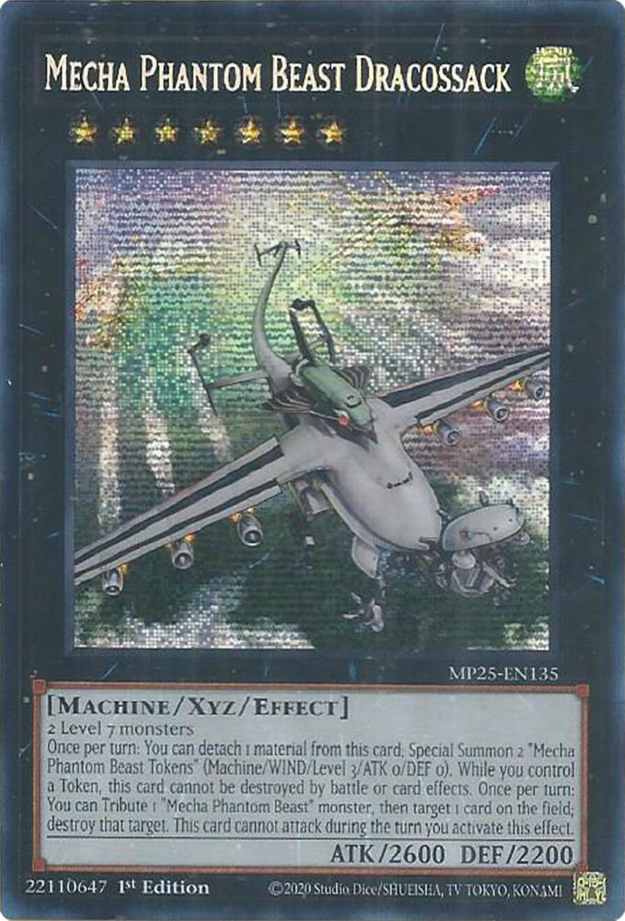 Mecha Phantom Beast Dracossack – 2025 Mega-Pack (YuGiOh)