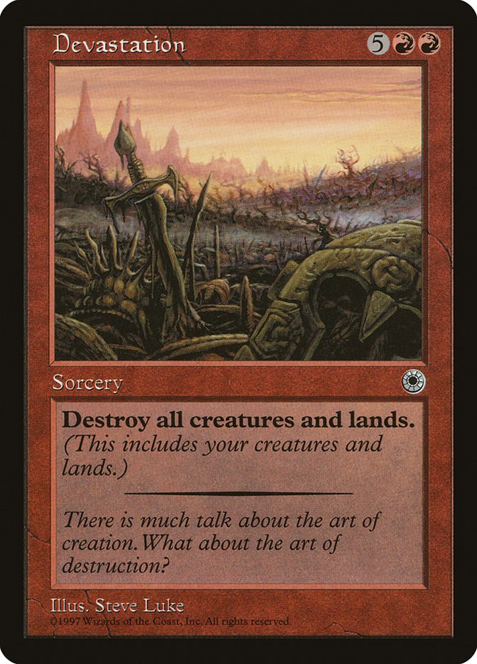 Devastation – Portal (Magic: The Gathering)