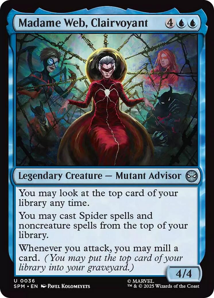 Madame Web, Clairvoyant – Marvel's Spider-Man (Magic: The Gathering)