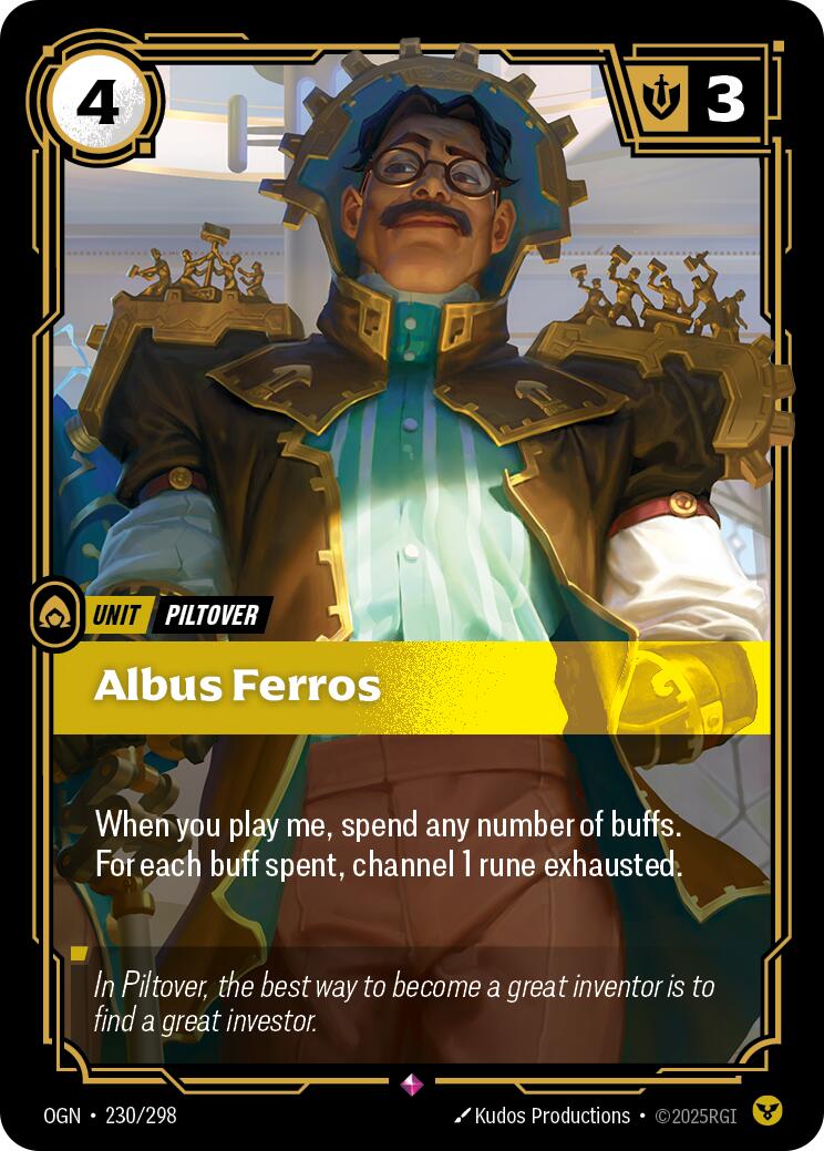 Albus Ferros – Origins (Riftbound: League of Legends Trading Card Game)