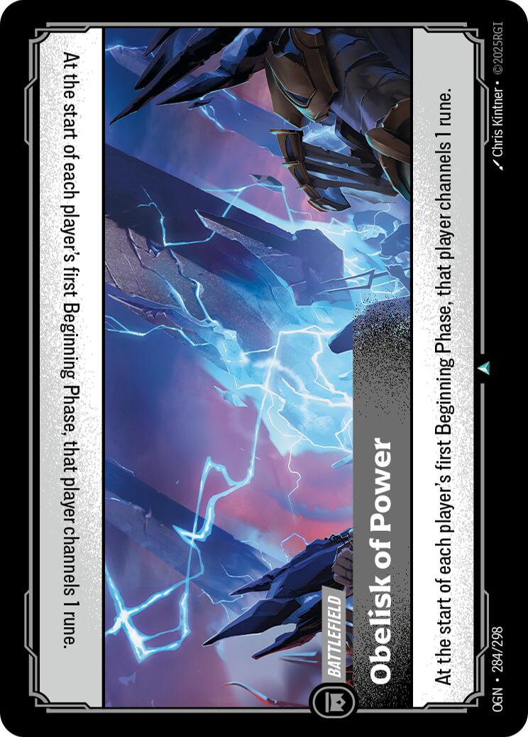 Obelisk of Power – Origins (Riftbound: League of Legends Trading Card Game)