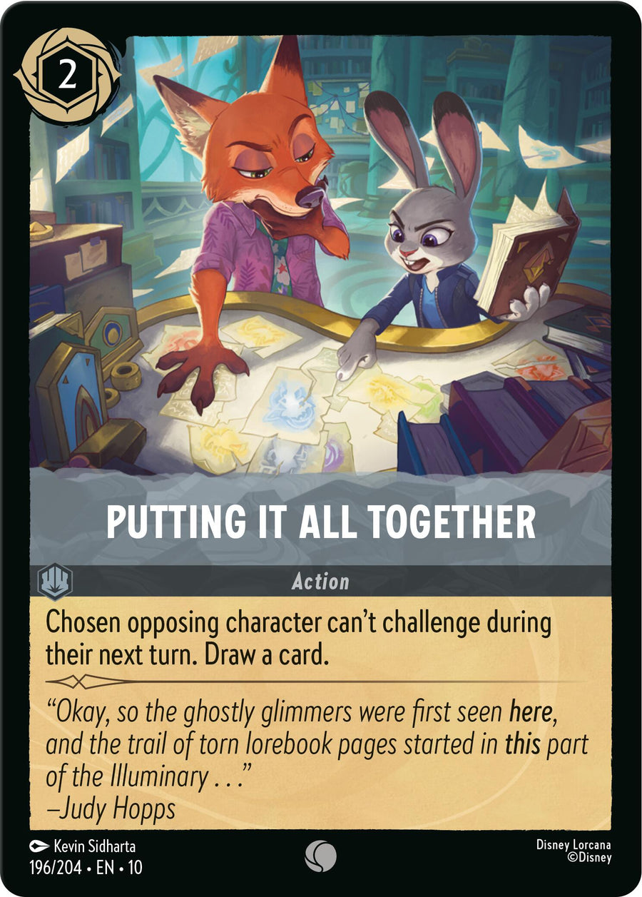 Putting It All Together – Whispers in the Well (Disney Lorcana)