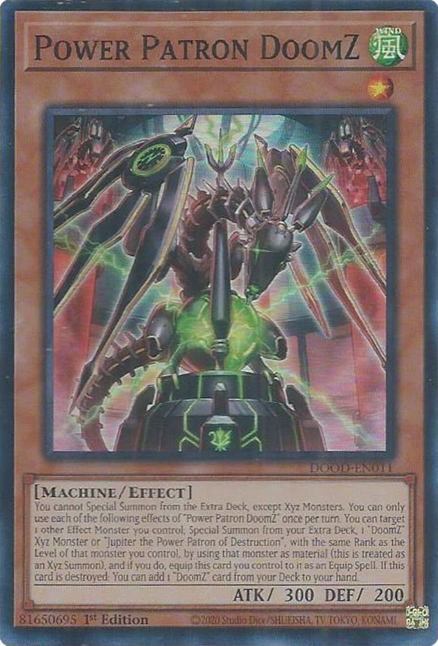 Power Patron DoomZ – Doom of Dimensions (YuGiOh)