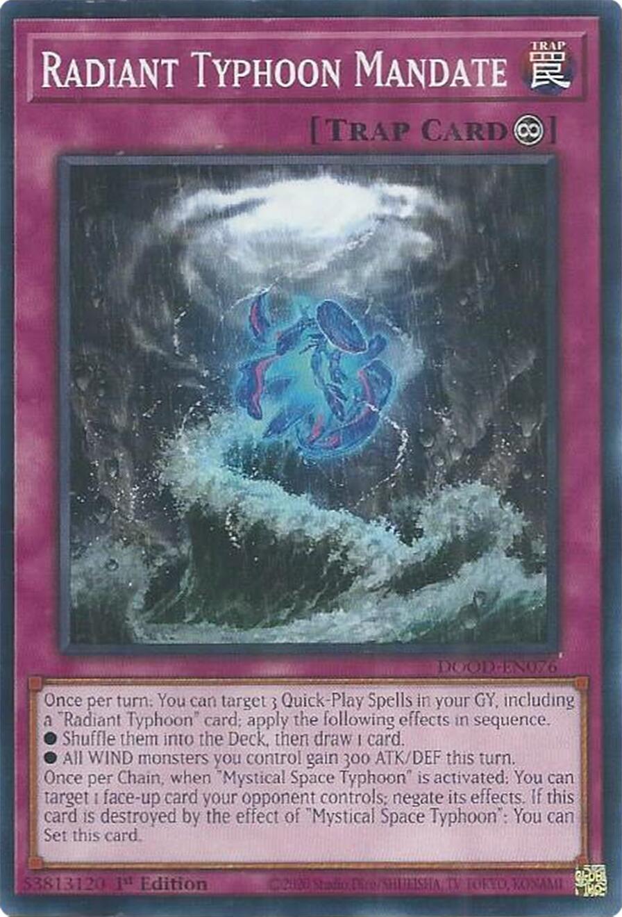 Radiant Typhoon Mandate – Doom of Dimensions (YuGiOh)