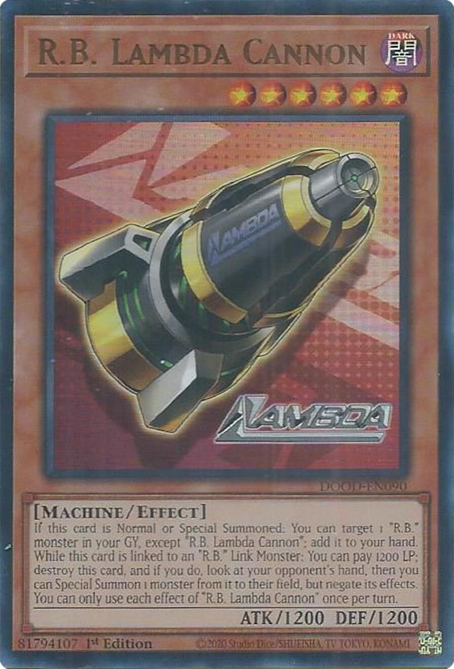 R.B. Lambda Cannon – Doom of Dimensions (YuGiOh)