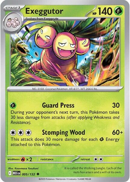 Exeggutor - 005/132 – ME01: Mega Evolution (Pokemon)