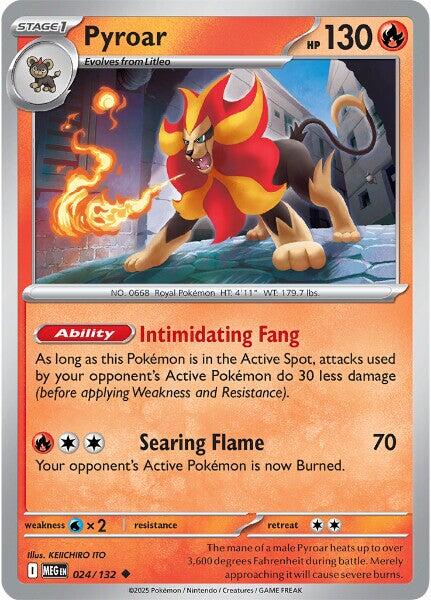 Pyroar – ME01: Mega Evolution (Pokemon)