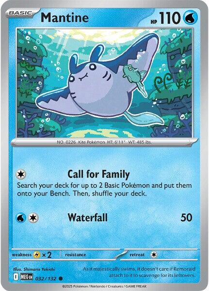 Mantine – ME01: Mega Evolution (Pokemon)