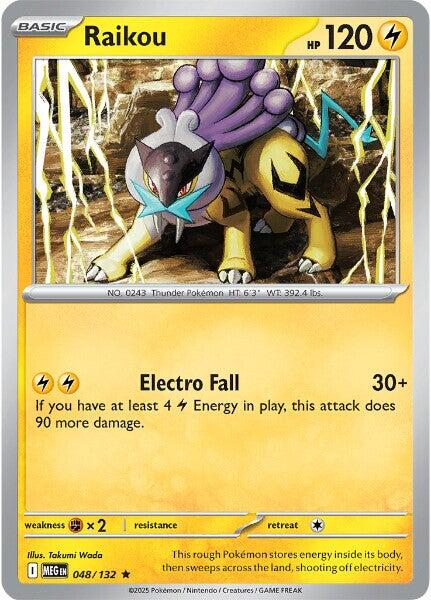 Raikou – ME01: Mega Evolution (Pokemon)