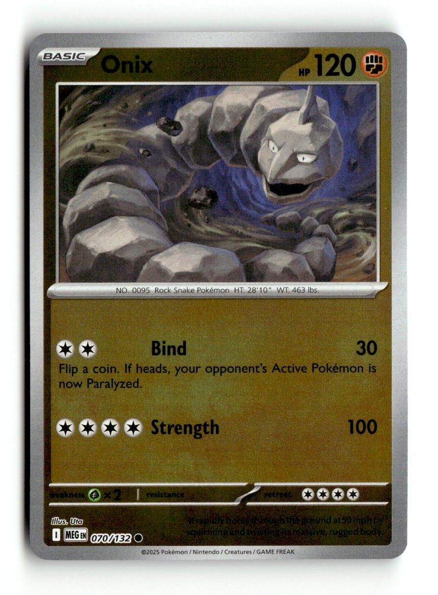 Onix – ME01: Mega Evolution (Pokemon)