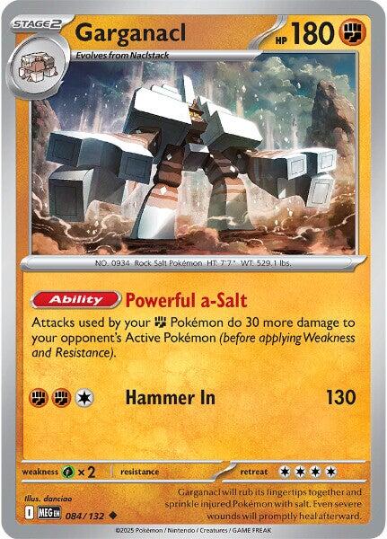 Garganacl - 084/132 – ME01: Mega Evolution (Pokemon)