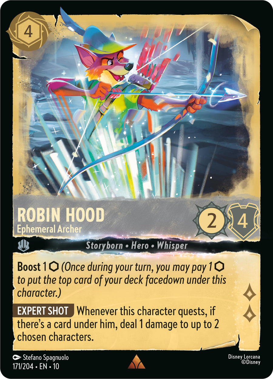 Robin Hood - Ephemeral Archer – Whispers in the Well (Disney Lorcana)