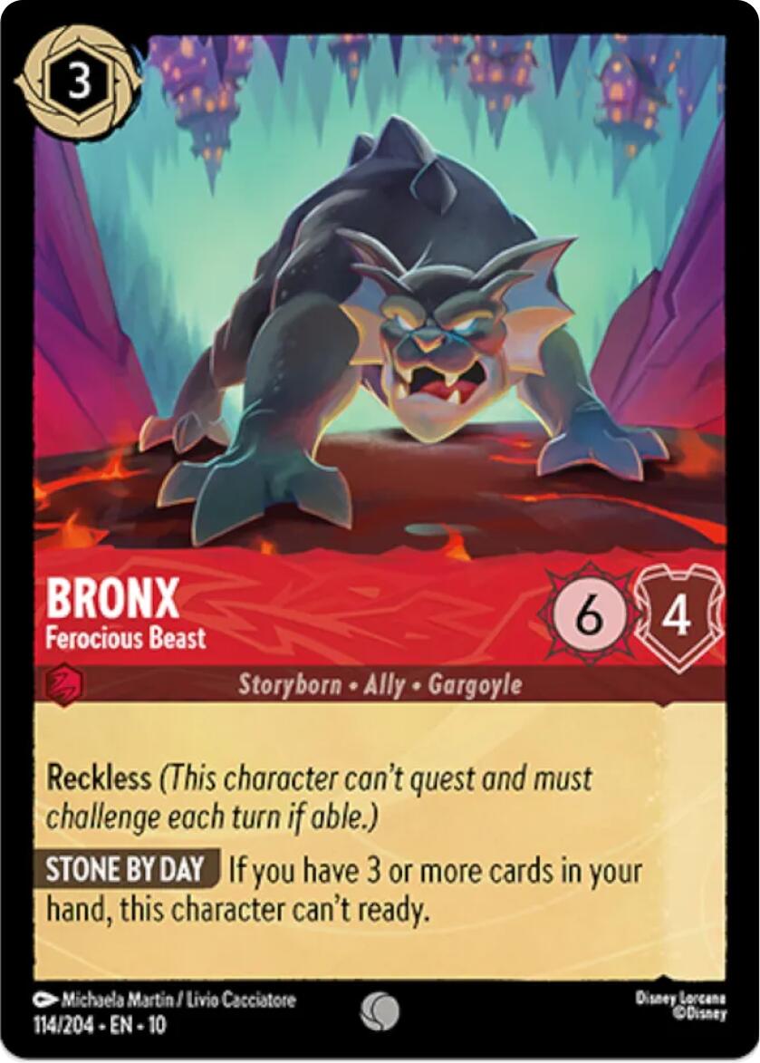 Bronx - Ferocious Beast – Whispers in the Well (Disney Lorcana)