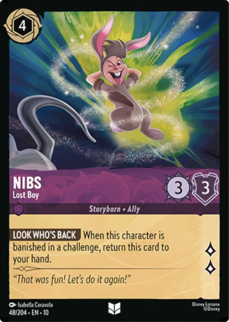 Nibs - Lost Boy – Whispers in the Well (Disney Lorcana)