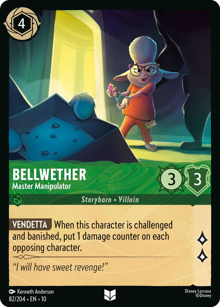 Bellwether - Master Manipulator – Whispers in the Well (Disney Lorcana)