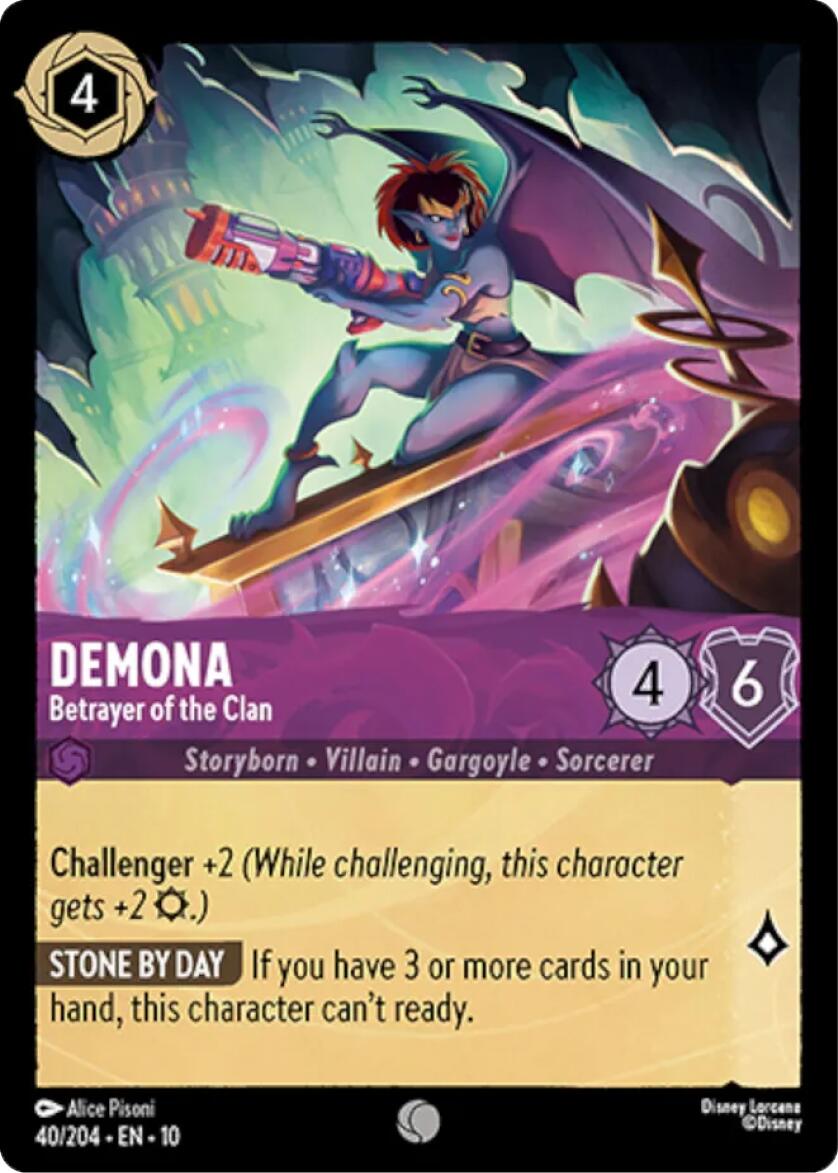 Demona - Betrayer of the Clan – Whispers in the Well (Disney Lorcana)