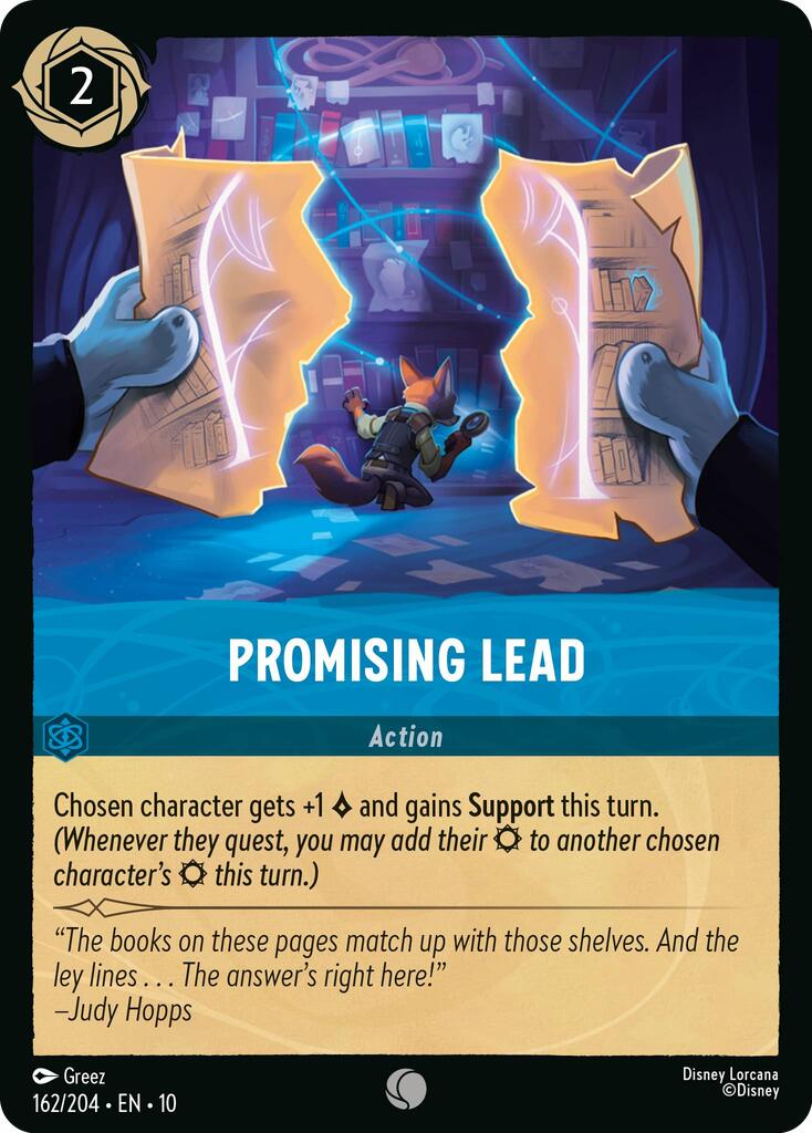 Promising Lead – Whispers in the Well (Disney Lorcana)