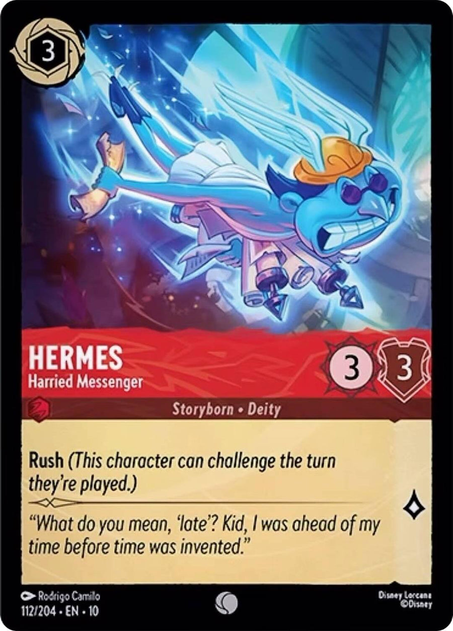Hermes - Harried Messenger – Whispers in the Well (Disney Lorcana)