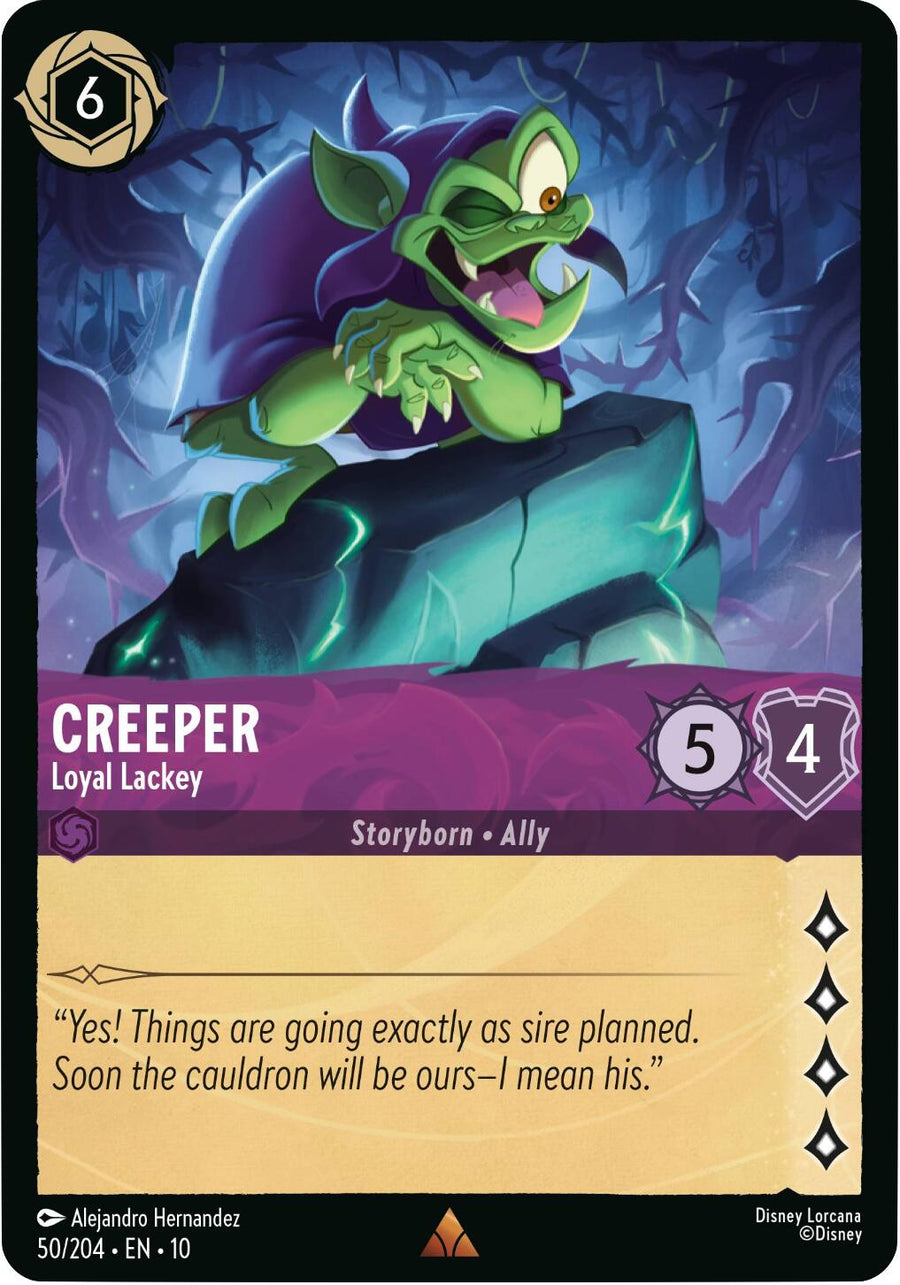 Creeper - Loyal Lackey – Whispers in the Well (Disney Lorcana)