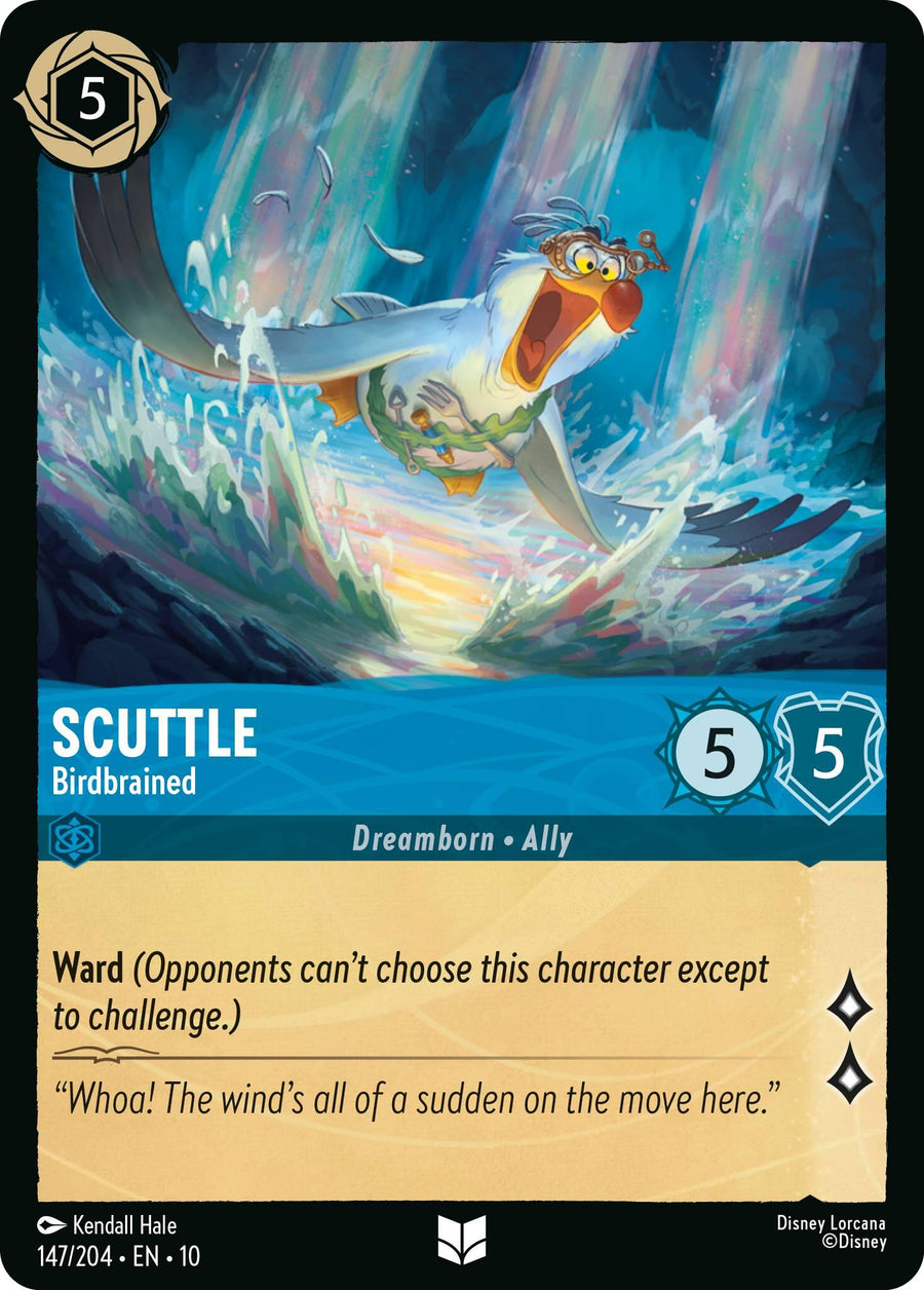 Scuttle - Birdbrained – Whispers in the Well (Disney Lorcana)