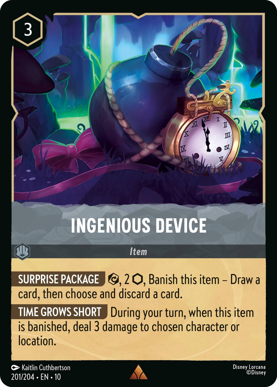 Ingenious Device – Whispers in the Well (Disney Lorcana)