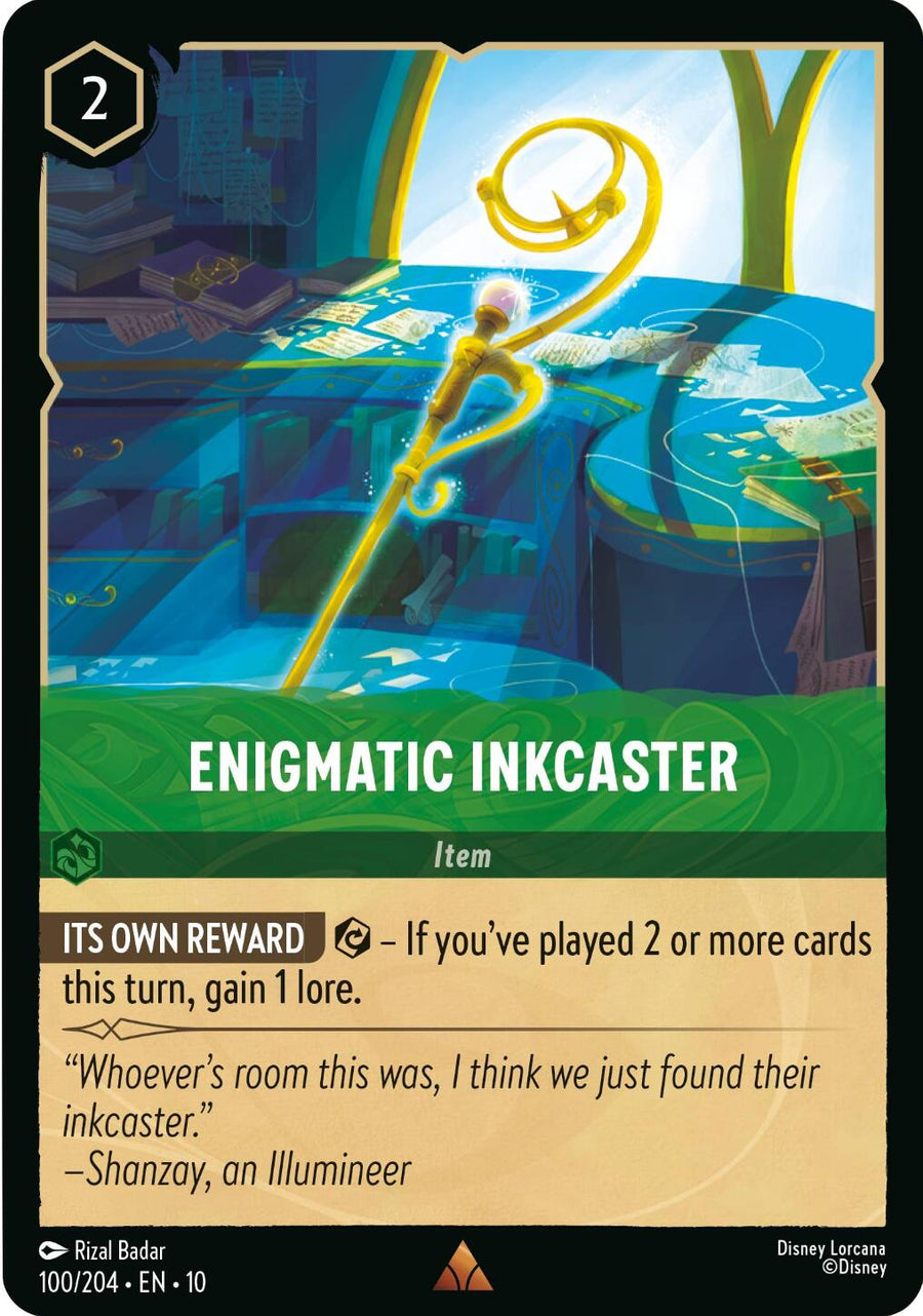 Enigmatic Inkcaster – Whispers in the Well (Disney Lorcana)