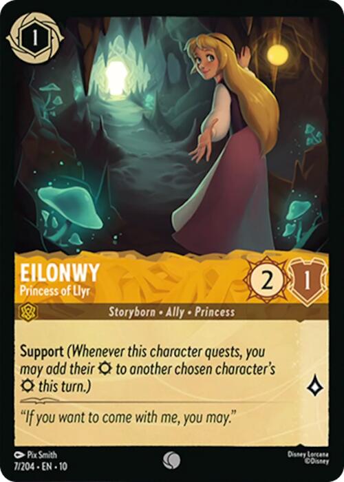 Eilonwy - Princess of Llyr – Whispers in the Well (Disney Lorcana)