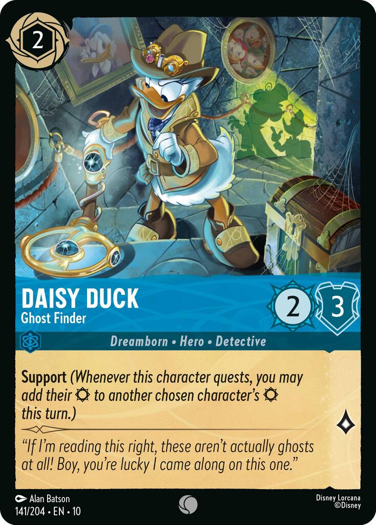 Daisy Duck - Ghost Finder – Whispers in the Well (Disney Lorcana)