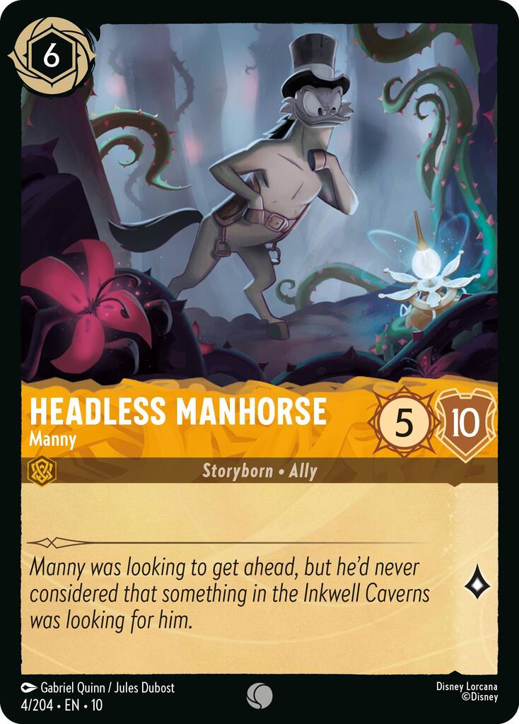 Headless Manhorse - Manny – Whispers in the Well (Disney Lorcana)