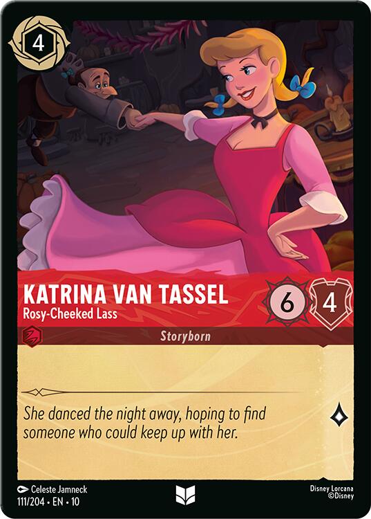 Katrina Van Tassel - Rosy-Cheeked Lass – Whispers in the Well (Disney Lorcana)