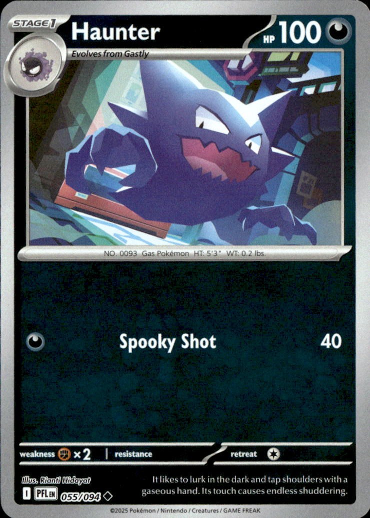 Haunter - 055/094 – ME02: Phantasmal Flames (Pokemon)