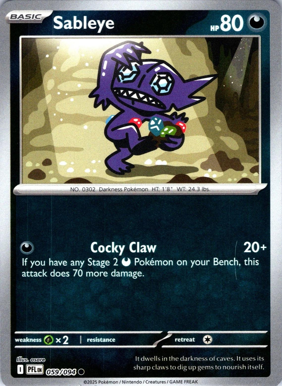 Sableye – ME02: Phantasmal Flames (Pokemon)
