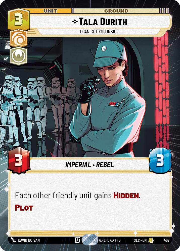 Tala Durith - I Can Get You Inside (Hyperspace) – Secrets of Power (Star Wars: Unlimited)