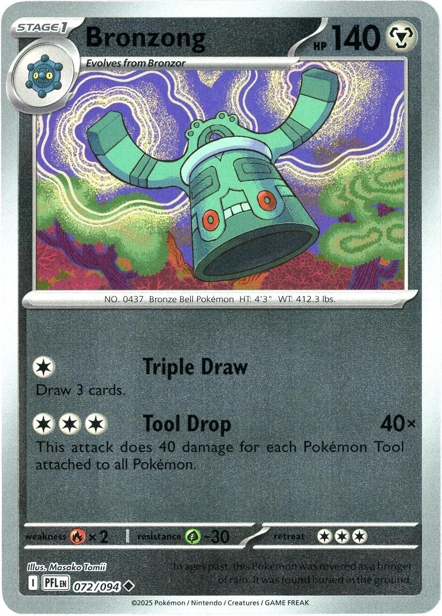 Bronzong – ME02: Phantasmal Flames (Pokemon)