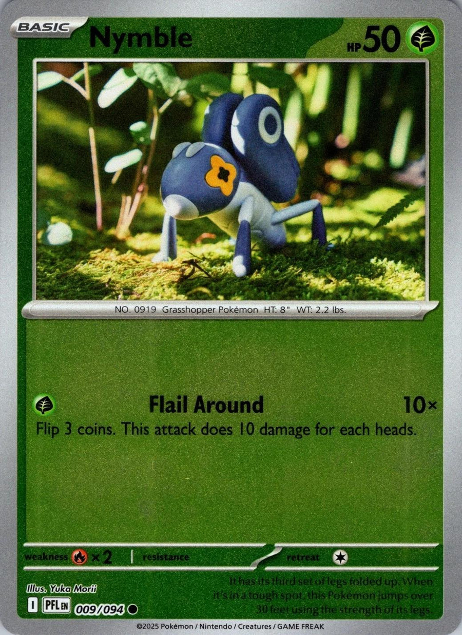 Nymble - 009/094 – ME02: Phantasmal Flames (Pokemon)