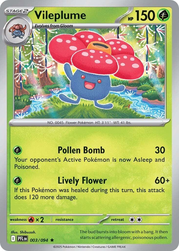 Vileplume – ME02: Phantasmal Flames (Pokemon)