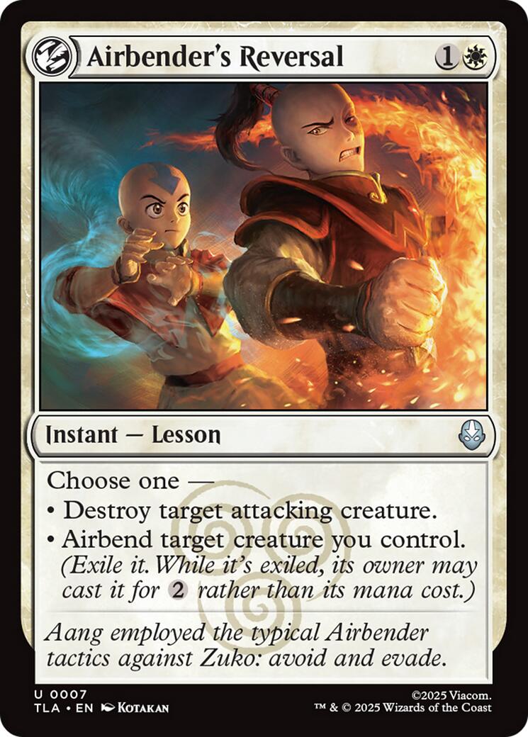 Airbender's Reversal – Avatar: The Last Airbender (Magic: The Gathering)