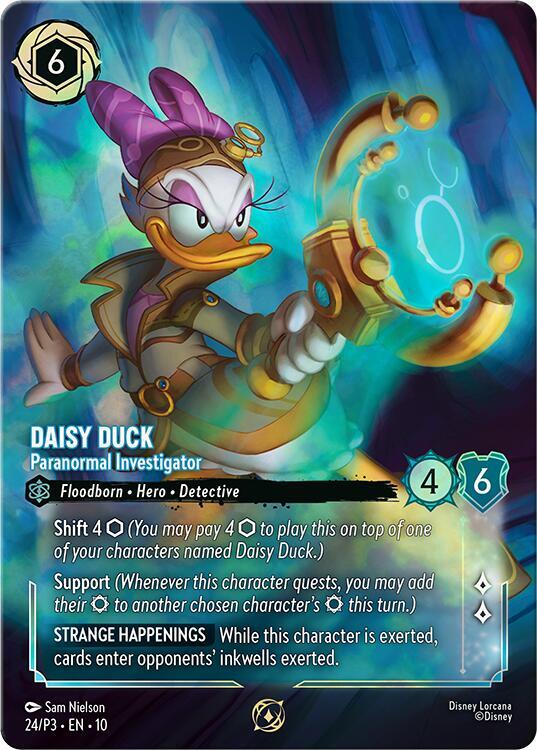 Daisy Duck – Paranormal Investigator (Store Championship Foil)