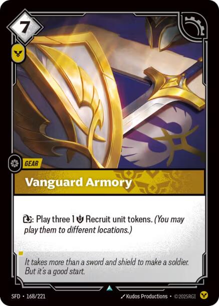 Vanguard Armory – Spiritforged (Riftbound: League of Legends Trading Card Game)
